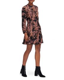 Whistles Camille Botanical-Print Dress at Bloomingdales